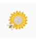 XSB276 - Elegant Sunflower Brooch
